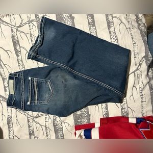 Rock and roll denim jeans